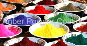 Plastic powder - material of powder coating line